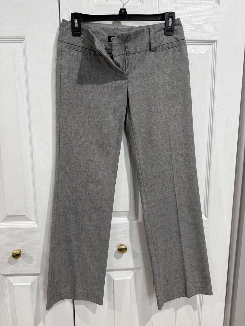 New York & Company Light Gray Suiting Pants